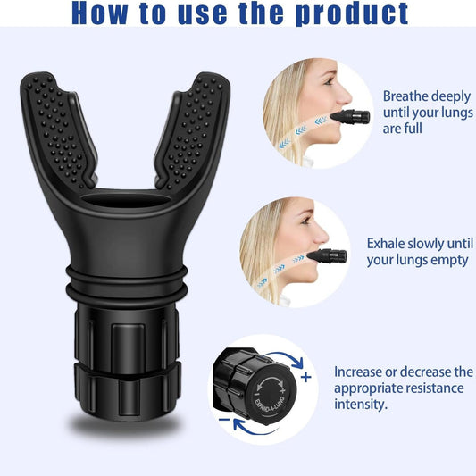 Portable Breathing Lung Trainer